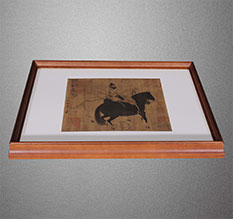 永仁书画装裱配框服务案例